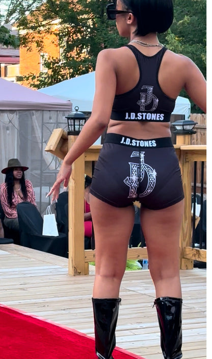 Sports Bra and Boy Short Sets