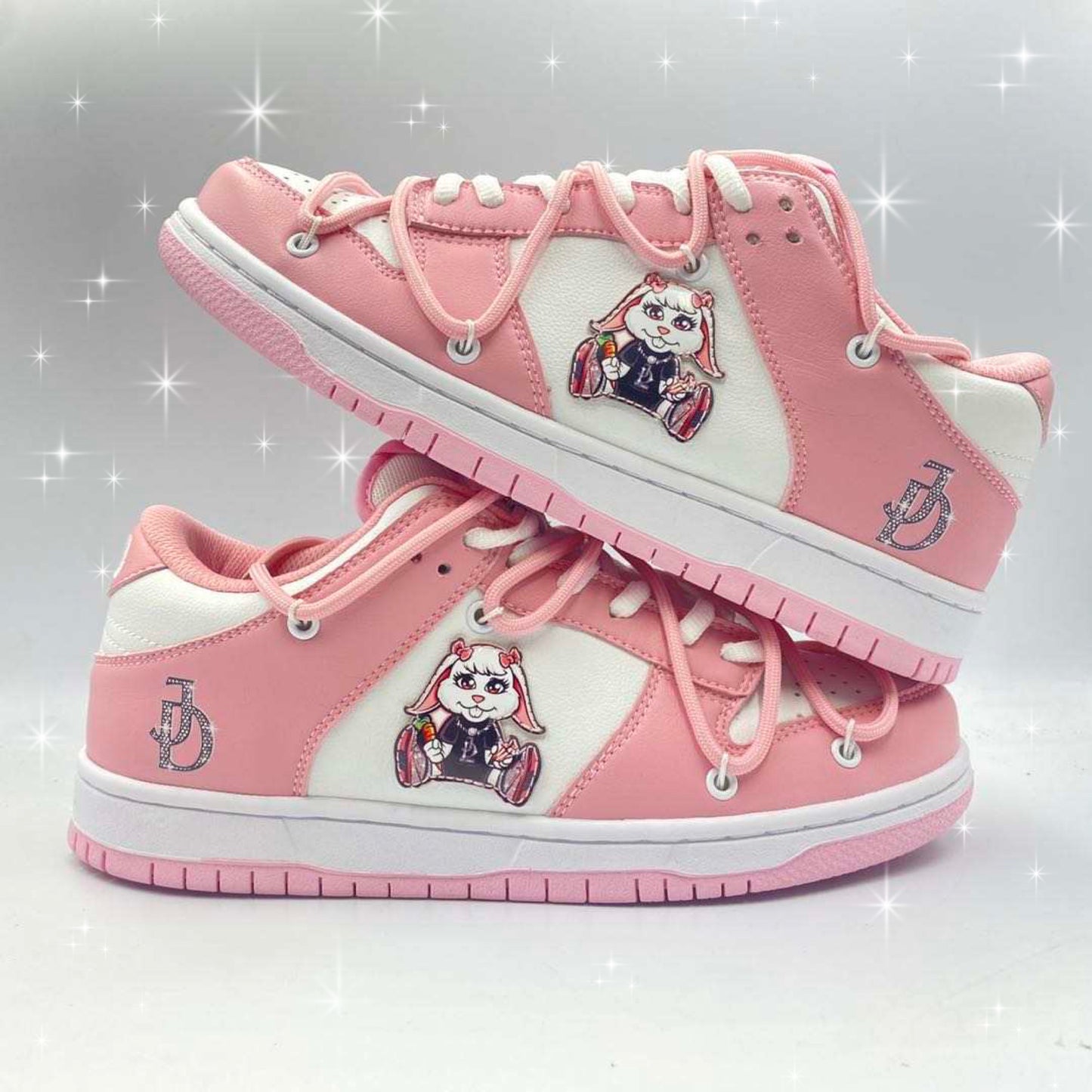 BLING BUNNY CUSTOM SNEAKERS (PRE-ORDER)