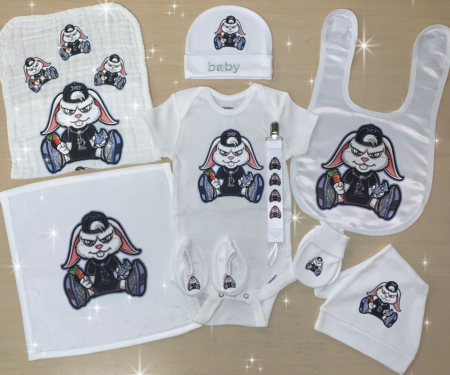 Bling Bunny Baby Sets